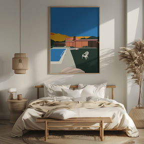 Kaufmann Desert House Poolside Poster