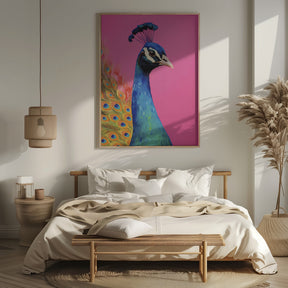 Beautiful Peacock Poster