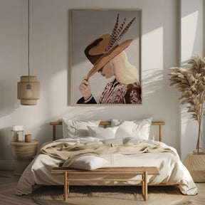 Cowgirl Blond Poster