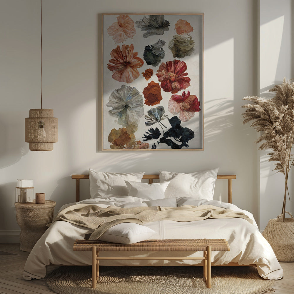 Dry Flower Collection Poster