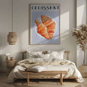 Croissant - Paris Poster