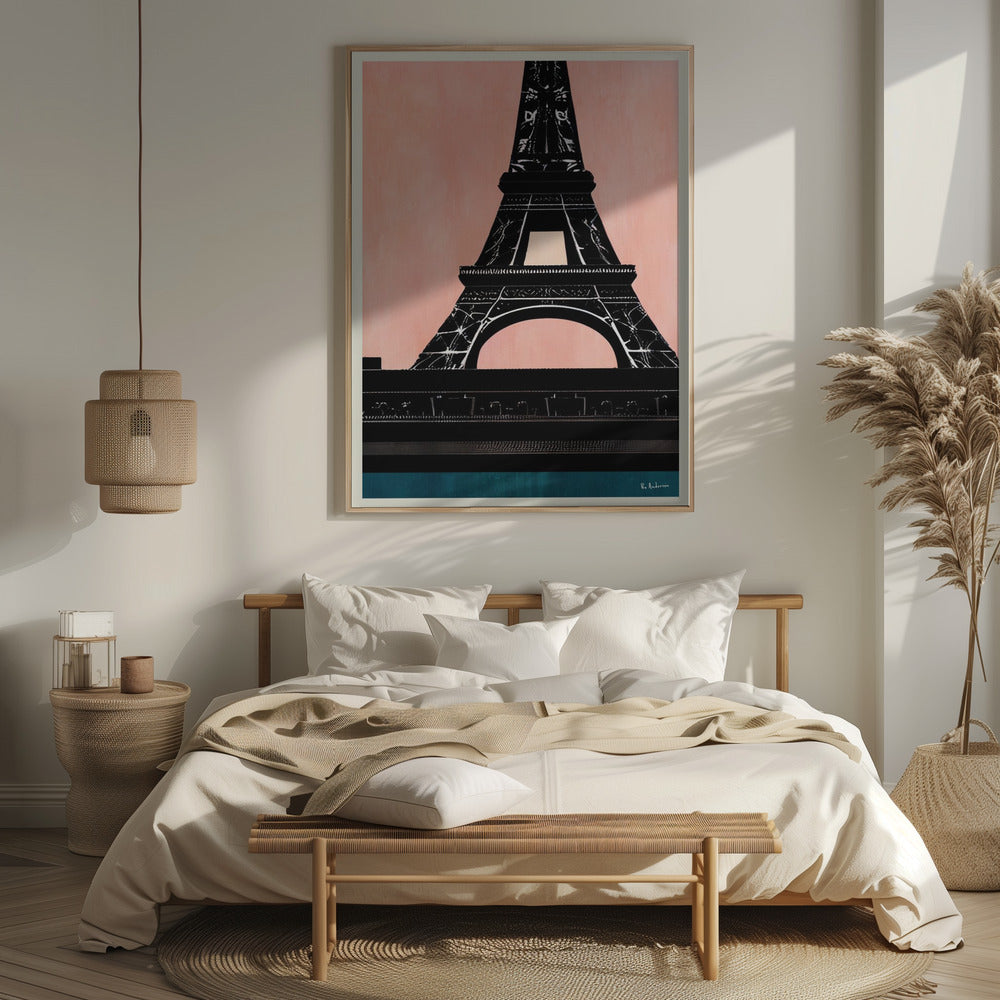 Bon Nuit, Paris Poster