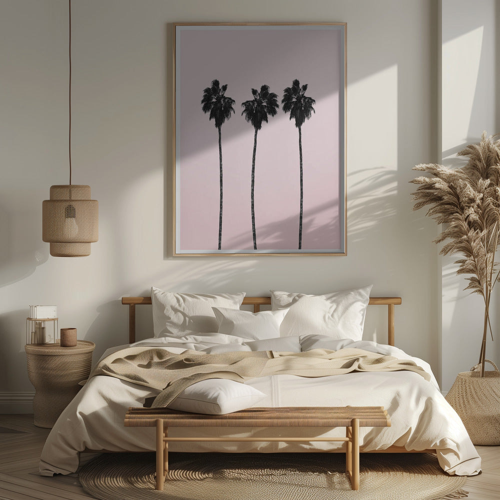 Pinky Palms Poster