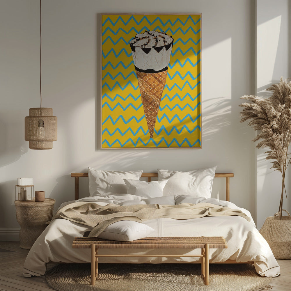 Cornetto Zig Zag Poster