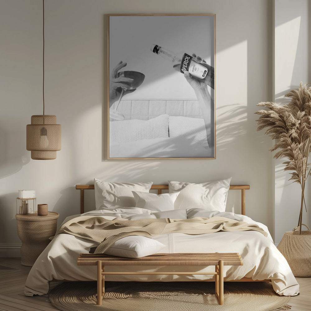 Aperol In Bed Close Poster