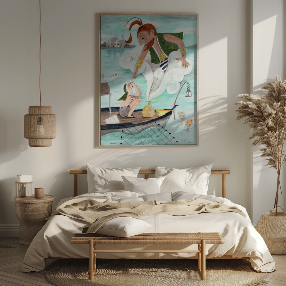 The Fisherman and the Jinni Poster