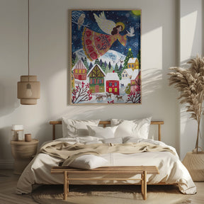 Angel of Peace Portrait Poster