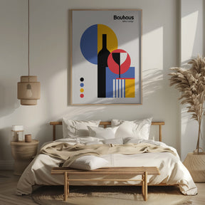 Bauhaus Wine Lodge Poster