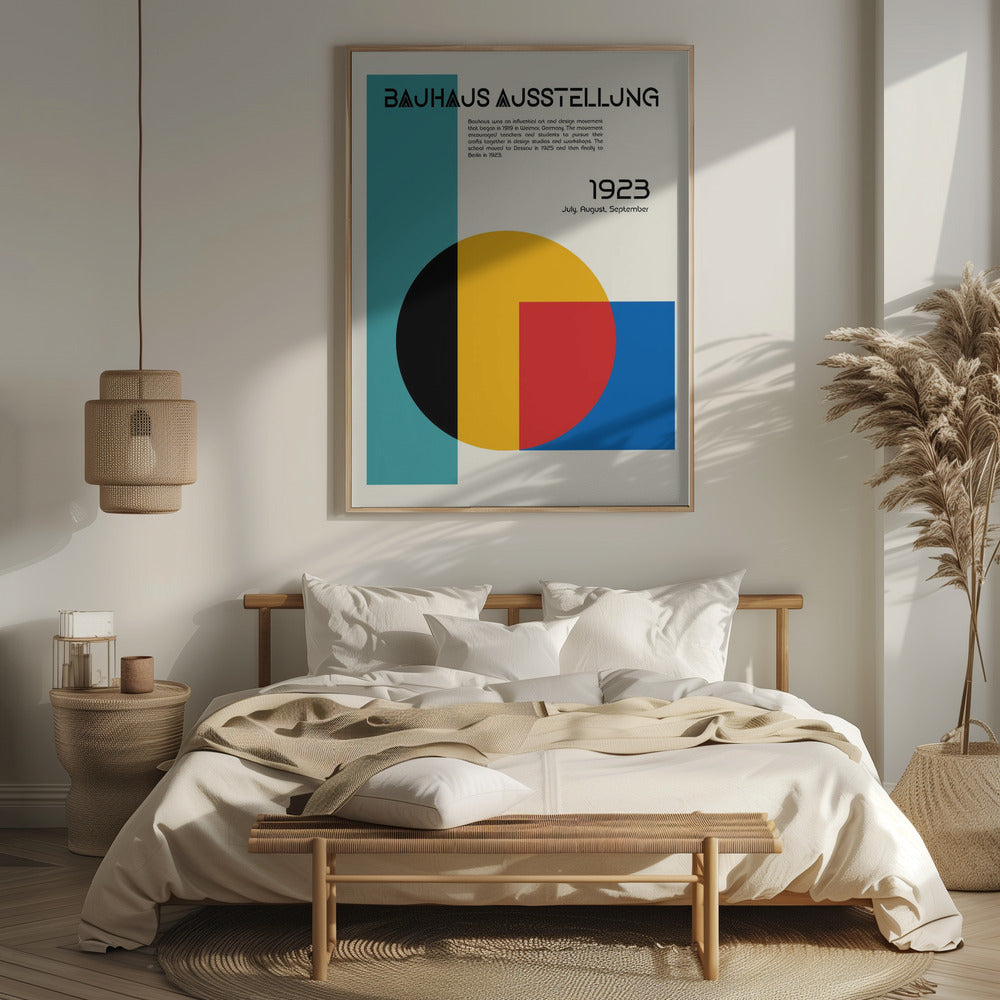 Bauhaus Ausstellung Poster