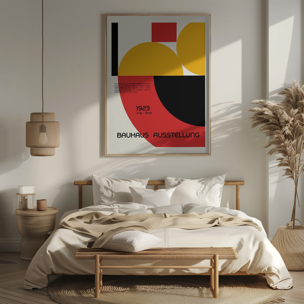 Bauhaus Ausstellung Poster