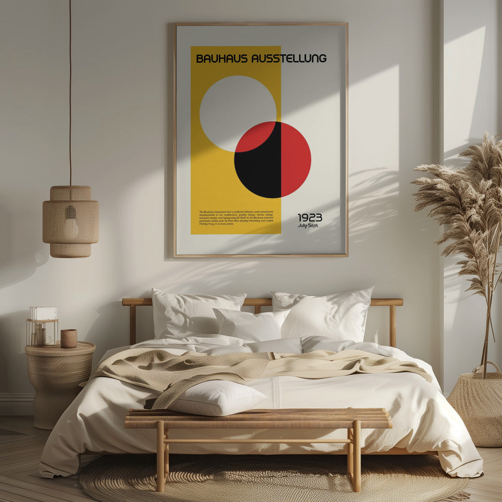 Bauhaus Ausstellung Poster
