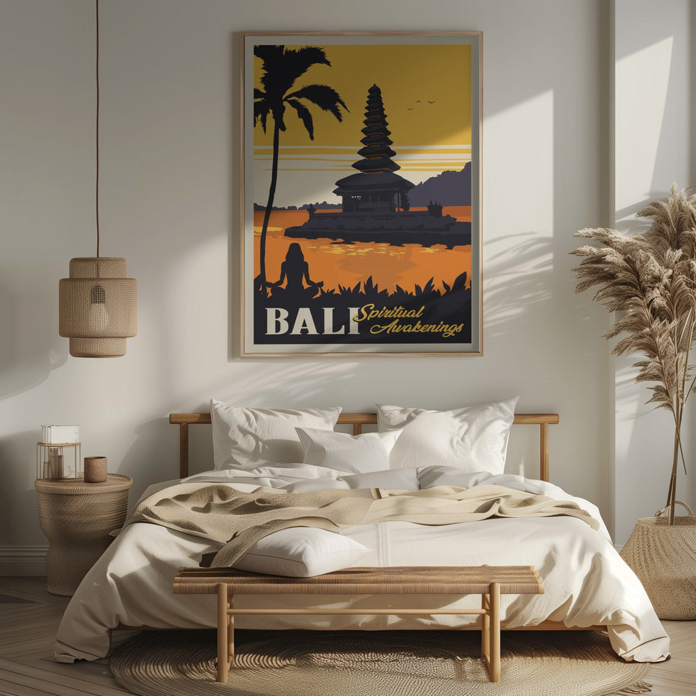 Bali Travel Print Poster