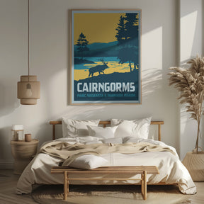 Cairngorms National Park Travel Print Poster