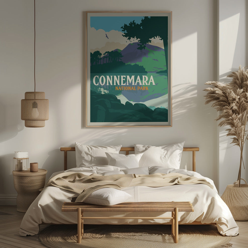 Connemara Travel Print Poster