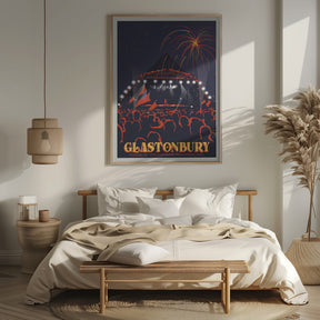 Glastonbury Festival Print Poster