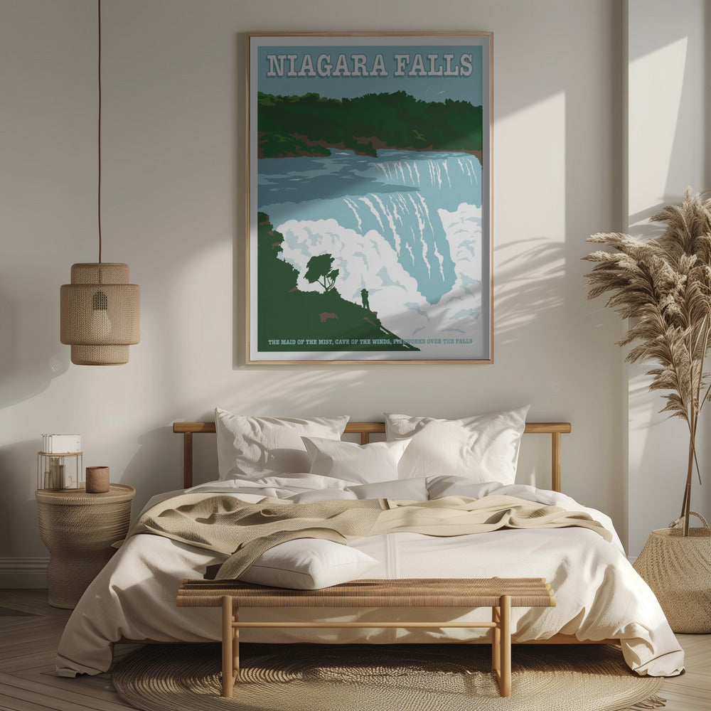 Niagara FallsTravel Print Poster