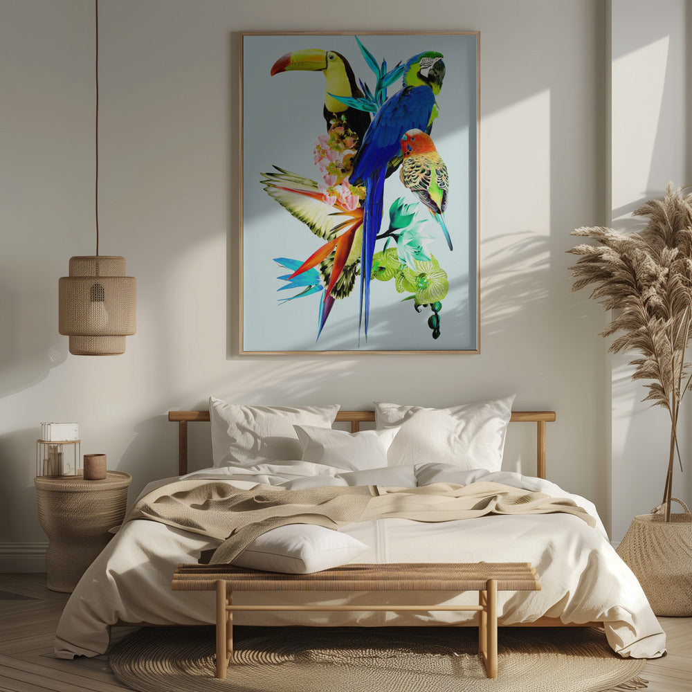 Birds of Paradise II Poster