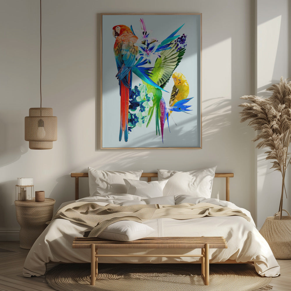 Birds of Paradise I Poster