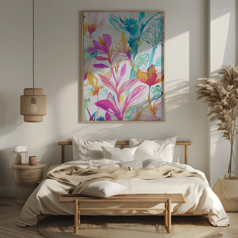 Floral Burst Poster