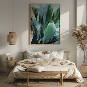 Green Leaves I Poster