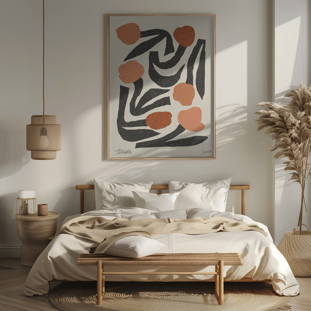 Modern Flower 03 Poster