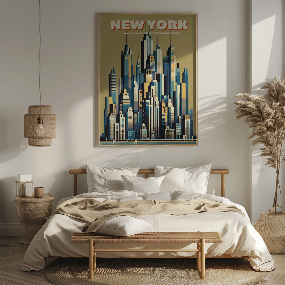 New York Skyline Poster