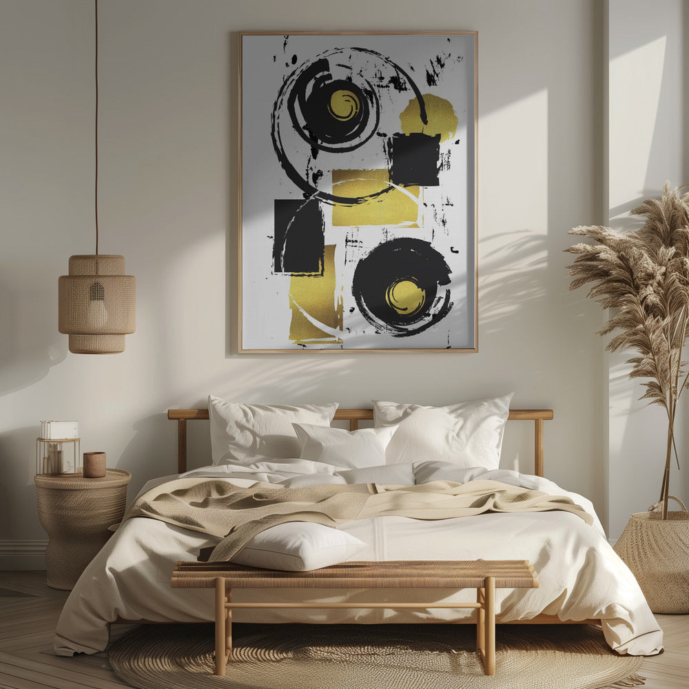 ABSTRACT ART Geometry Poster
