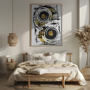 ABSTRACT ART Hypnotizing Poster