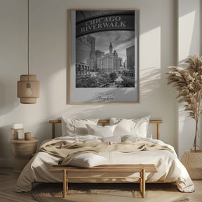 In focus: CHICAGO Riverwalk Poster