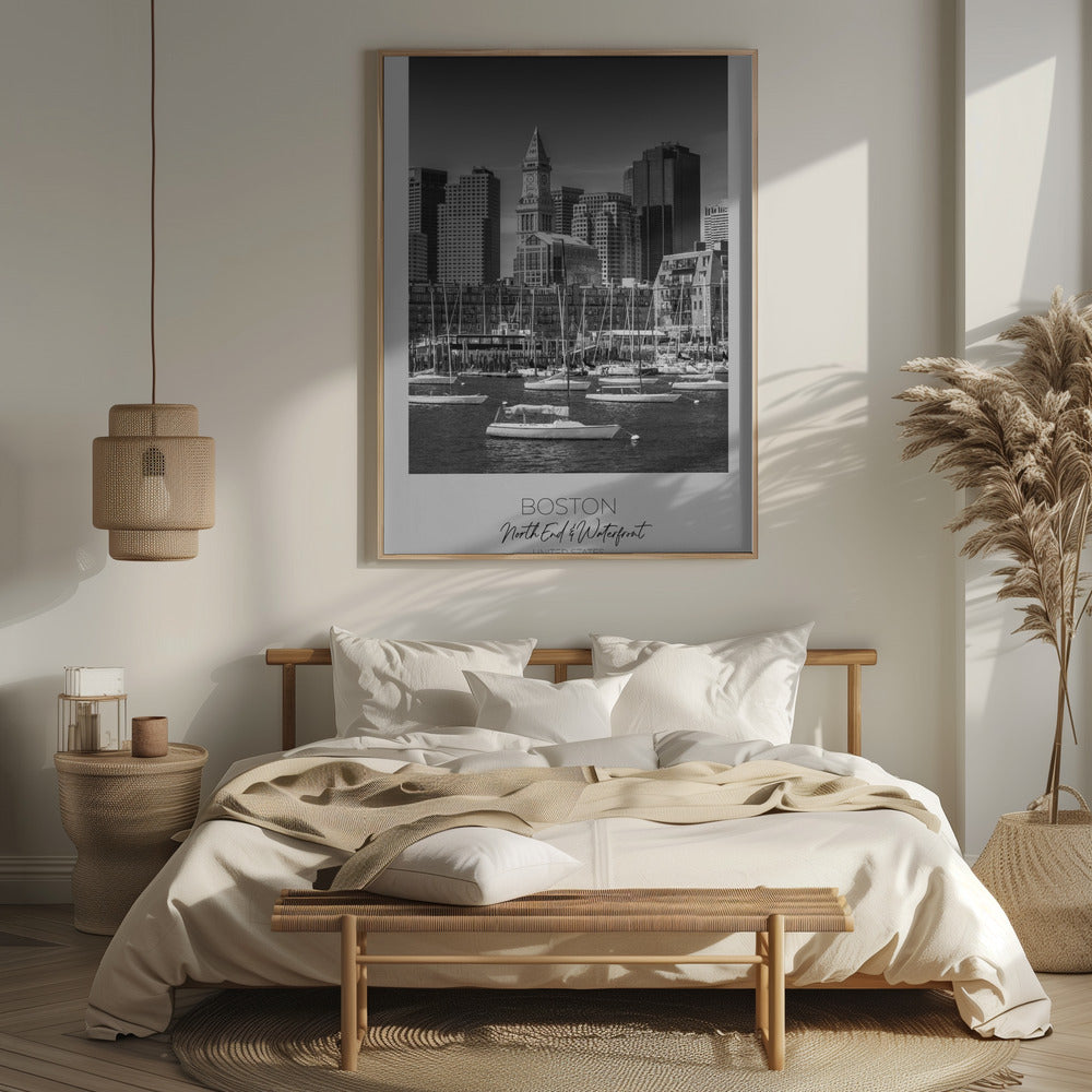 In focus: BOSTON Skyline North End &amp; Waterfront Poster