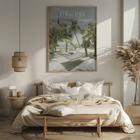 Rise and shine | Beachscape Poster