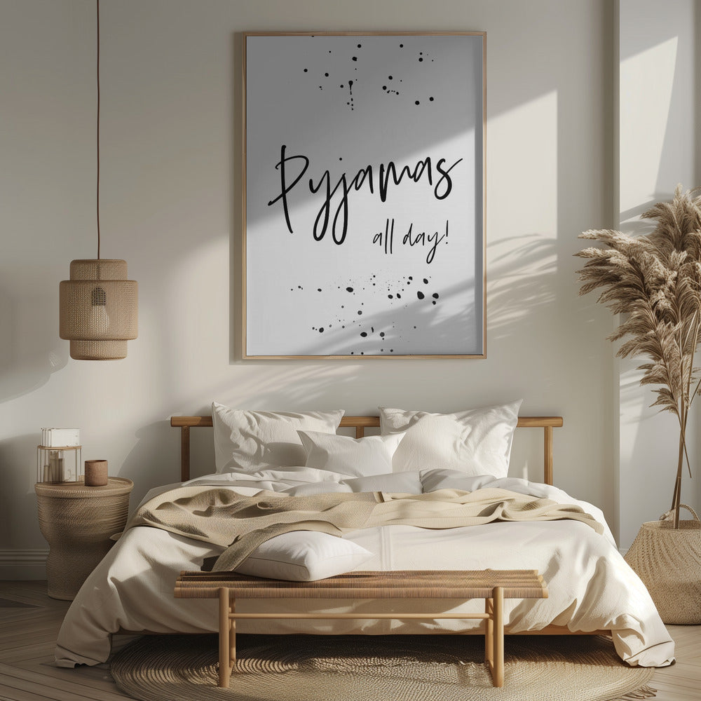 PYJAMAS ALL DAY Poster