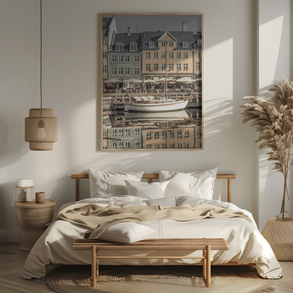 COPENHAGEN VINTAGE Quiet Nyhavn Poster