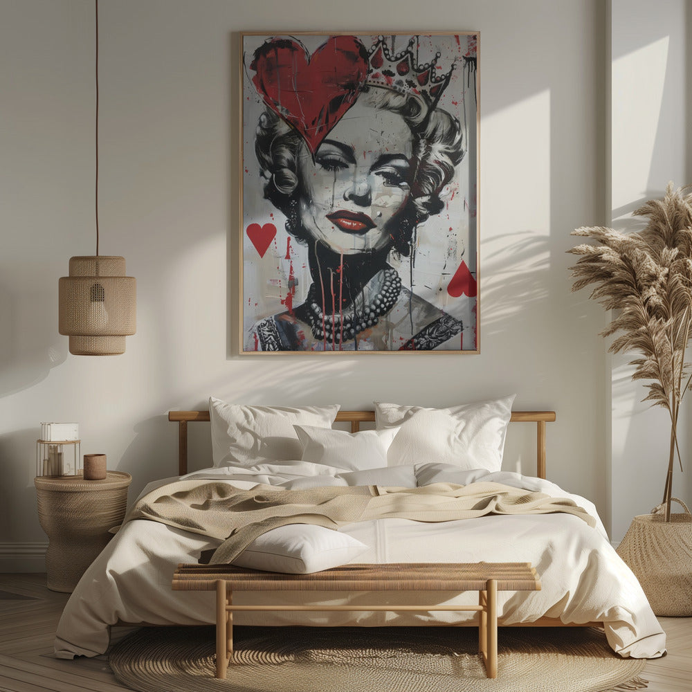 Queen of Hearts Poster