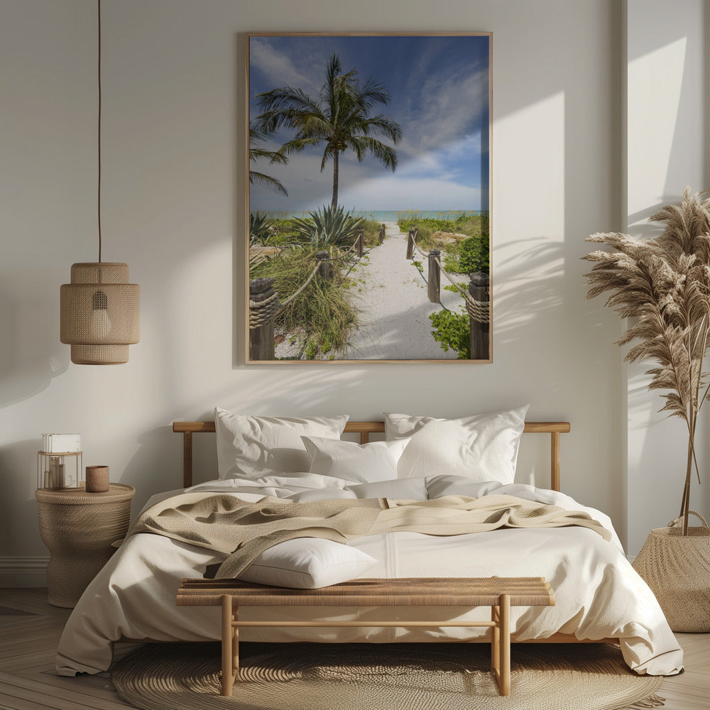 Path to the beach Poster