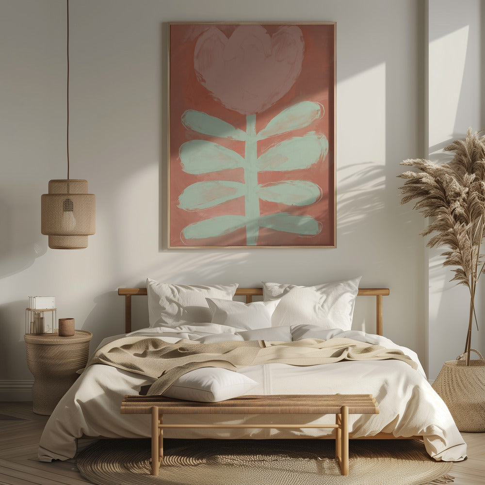 Pastel Flower Poster