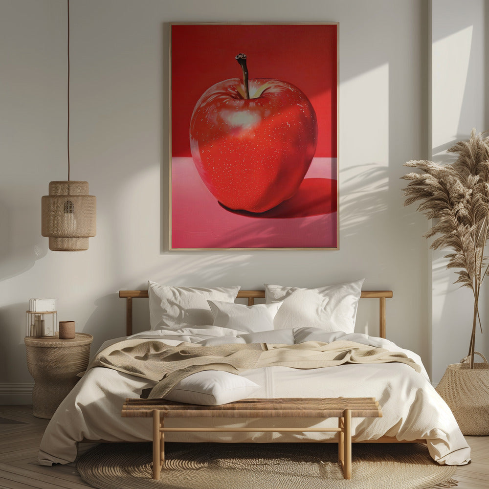 Red Apple Poster