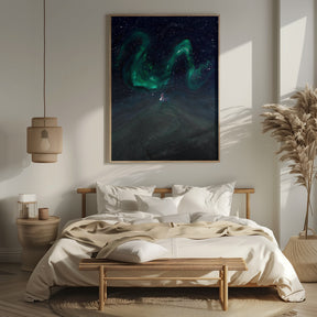 Under the Northern lights Poster