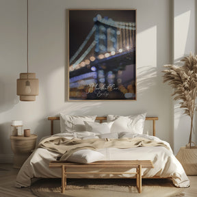 Manhattan Bridge Poster