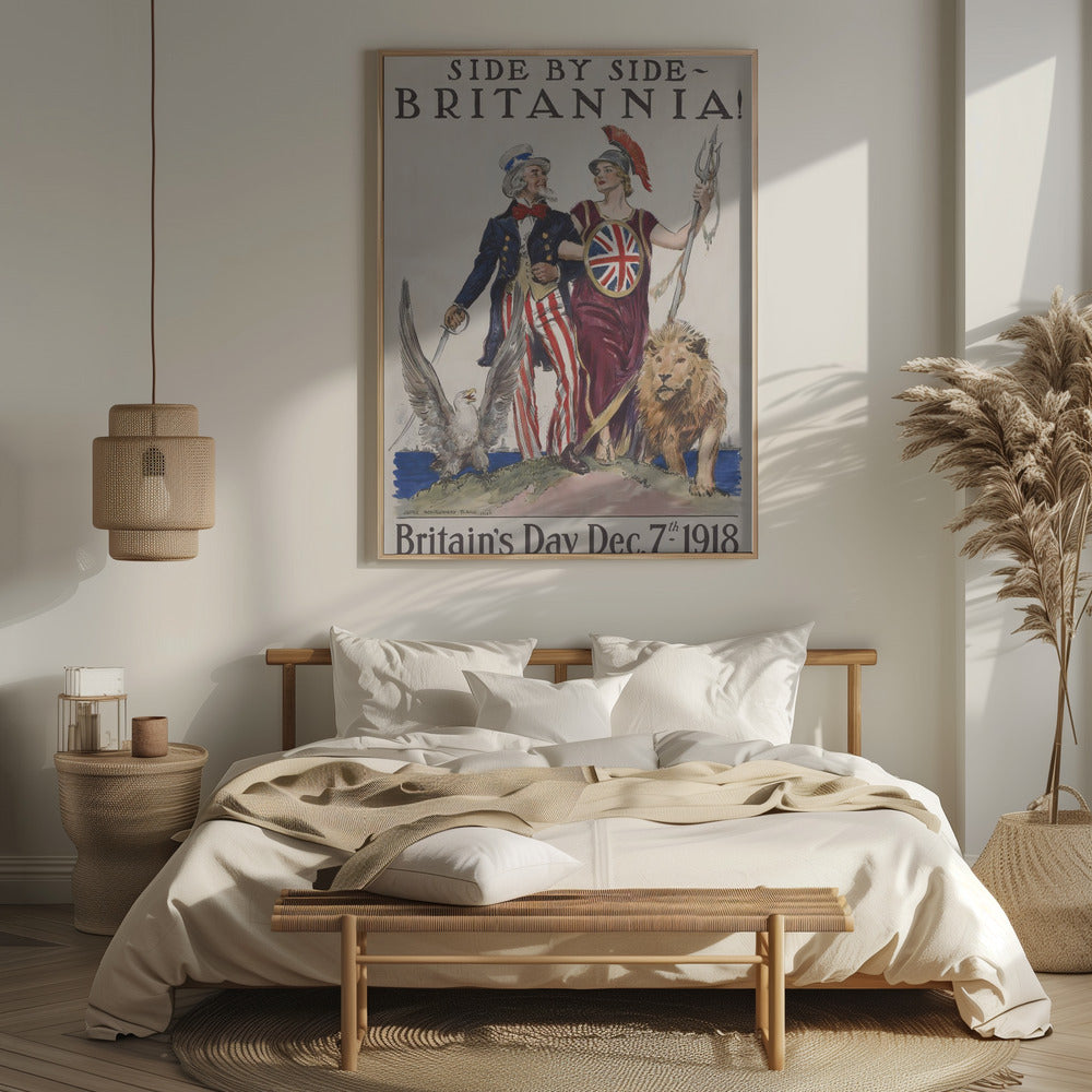 Side By Side Britannia Poster