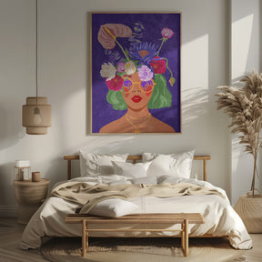 Flower head Poster