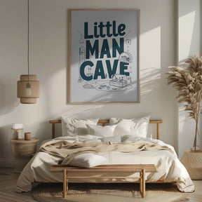 Little Man Cave Poster