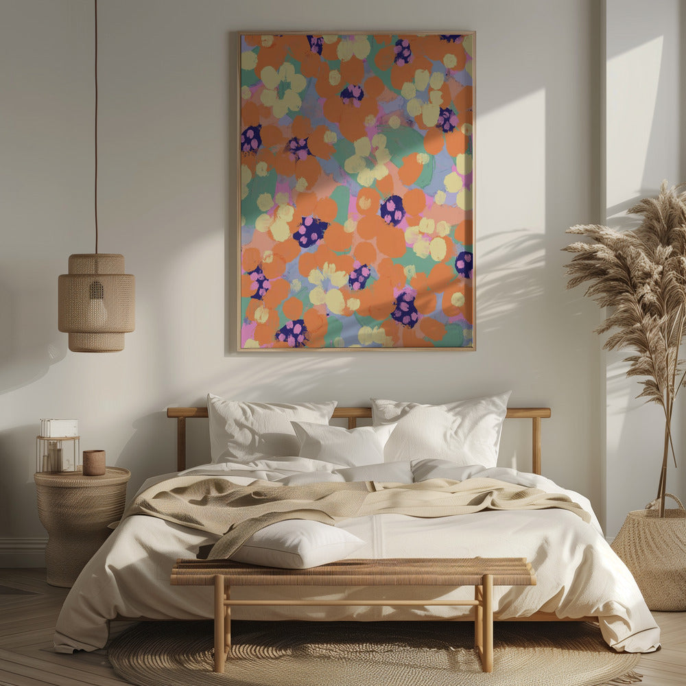 Flowerpattern Poster