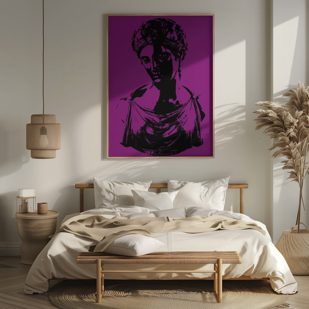 Bust of Ariadne Poster