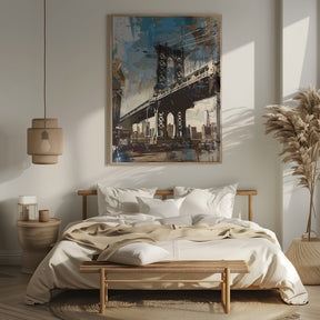 Manhattan Bridge - New York Poster