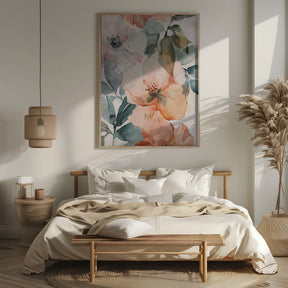 Watercolor Floral No. 3 Poster