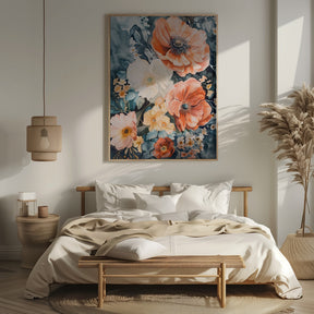 Watercolor Floral No. 7 Poster