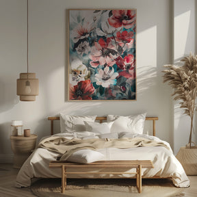 Watercolor Floral No. 11 Poster