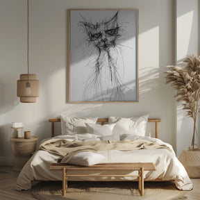 Morning Cat Poster