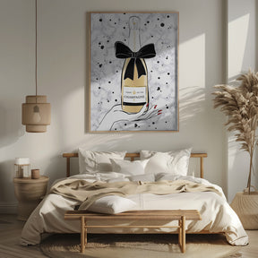 Holding Champagne Poster